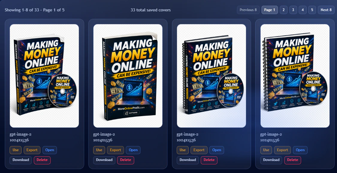 Magic Ai eCover Creator
