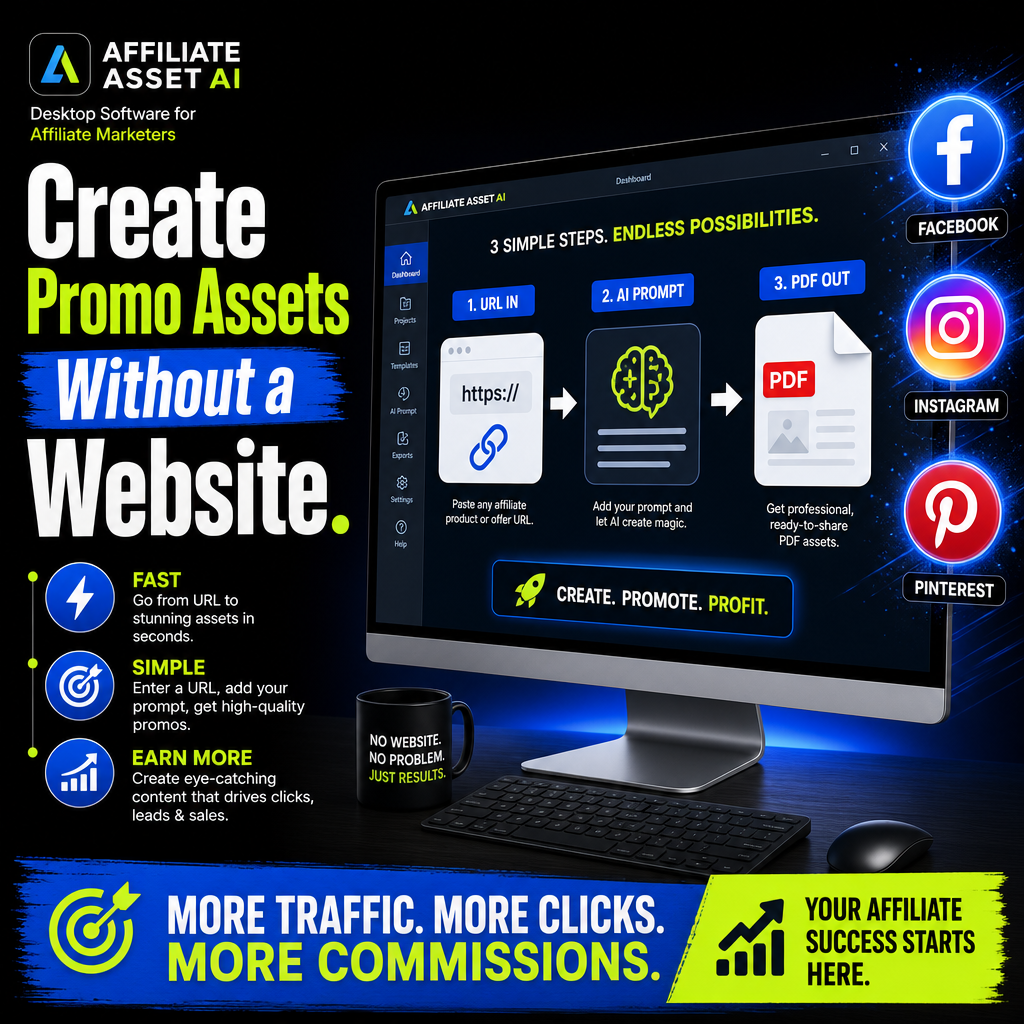 Visual comparison of raw affiliate links versus a helpful PDF giveaway